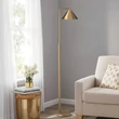Lampadar Elstead metal, auriu, E27 - ELS-ALM-REMYCK-FL-GD