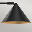 Veioza Elstead metal, negru, E27 - ELS-ALM-REMYCK-TL-BK