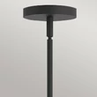 Pendul Elstead metal, sticla, negru, opal, E27 - ELS-ALM-REMYCK3-BK
