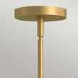 Pendul Elstead metal, sticla, auriu, opal, E27 - ELS-ALM-REMYCK3-GD