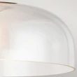 Plafoniera Elstead metal, sticla, negru, transparent, E27 - ELS-ALM-SYLVIA-SF-BK-CL