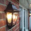 Aplica de perete exterioara Elstead metal, plastic, negru, transparent, E27, IP44 - ELS-DECO-LANE7-BLACK