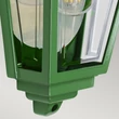 Aplica exterior Elstead DECO LANE metal sticla verde transparent E27 IP44 - DECO-LANE7-GREEN