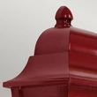 Aplica de perete exterioara Elstead metal, plastic, rosu, transparent, E27, IP44 - ELS-DECO-LANE7-RED