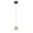 Pendul Elstead metal, sticla, negru, transparent, LED, 43W, 3000K, 2150 Lm - ELS-HK-ARCO-LED-LP-117-BX