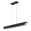 Pendul Elstead metal, sticla, negru, transparent, LED, 43W, 3000K, 2150 Lm - ELS-HK-ARCO-LED-LP-117-BX