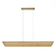 Pendul Elstead metal, sticla, alama, transparent, LED, 43W, 3000K, 2150 Lm - ELS-HK-ARCO-LED-LP-117-HB
