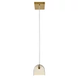 Pendul Elstead metal, sticla, alama, transparent, LED, 43W, 3000K, 2150 Lm - ELS-HK-ARCO-LED-LP-117-HB