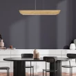 Pendul Elstead metal, sticla, alama, transparent, LED, 43W, 3000K, 2150 Lm - ELS-HK-ARCO-LED-LP-117-HB