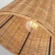 Aplica de perete  Elstead metal, rattan, negru, maro, E27 - ELS-HK-ARTI-1W-BK-NR