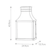Aplica de perete exterioara Elstead metal, sticla, negru, E14, IP44 - ELS-HK-BEACON-HILL7-MB