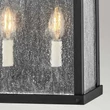 Aplica de perete exterioara Elstead metal, sticla, negru, E14, IP44 - ELS-HK-BEACON-HILL7-MB