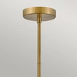 Pendul Elstead metal, sticla, negru, opal, E27 - ELS-HK-CEDRIC-P-M-BK