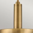 Pendul Elstead metal, sticla, alama, opal, E27 - ELS-HK-CEDRIC-P-M-BR