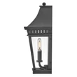 Aplica de perete exterioara Elstead metal, sticla, negru, transparent, E14, IP44 - ELS-HK-CHAPEL-HILL7-MB