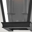 Aplica de perete exterioara Elstead metal, sticla, negru, transparent, E14, IP44 - ELS-HK-CHAPEL-HILL7-MB