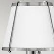 Aplica de perete  Elstead metal, nichel, alb, E27 - ELS-HK-CLARKE1-PN-WH