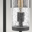Aplica de perete exterioara Elstead metal, sticla, negru, transparent, E27, IP44 - ELS-HK-CORDILLERA-M-BK