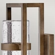 Aplica de perete exterioara Elstead metal, sticla, bronz, transparent, E27, IP44 - ELS-HK-CORDILLERA-M-BU