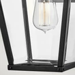 Aplica de perete exterioara Elstead metal, sticla, negru, bronz, transparent, E27, IP44 - ELS-HK-DAWSON-M