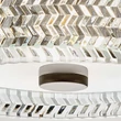 Plafoniera Elstead metal, sticla, negru, transparent, E27 - ELS-HK-ELLE-F-S-BK
