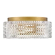 Plafoniera Elstead metal, sticla, alama, transparent, E27 - ELS-HK-ELLE-F-S-HB
