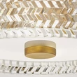 Plafoniera Elstead metal, sticla, alama, transparent, E27 - ELS-HK-ELLE-F-S-HB