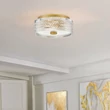Plafoniera Elstead metal, sticla, alama, transparent, E27 - ELS-HK-ELLE-F-S-HB