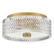 Plafoniera Elstead metal, sticla, alama, transparent, E27 - ELS-HK-ELLE-F-S-HB