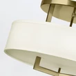 Plafoniera Elstead metal, textil, alama, alb, E27 - ELS-HK-HAMPTON-SF-BB