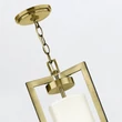 Candelabru Elstead metal, textil, alama, alb, E27 - ELS-HK-HAMPTON4-BB