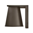 Aplica de perete exterioara Elstead metal, bronz, GU10, 8W, 2700K, 560 Lm, IP44 - ELS-HK-HANS-S-ABZ