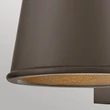 Aplica de perete exterioara Elstead metal, bronz, GU10, 8W, 2700K, 560 Lm, IP44 - ELS-HK-HANS-S-ABZ