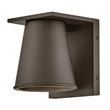 Aplica de perete exterioara Elstead metal, bronz, GU10, 8W, 2700K, 560 Lm, IP44 - ELS-HK-HANS-S-ABZ
