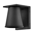 Aplica de perete exterioara Elstead metal, negru, GU10, 8W, 2700K, 560 Lm, IP44 - ELS-HK-HANS-S-BLK