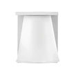 Aplica de perete exterioara Elstead metal, alb,  GU10, 8W, 2700K, 560 Lm, IP44 - ELS-HK-HANS-S-WHT