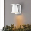 Aplica de perete exterioara Elstead metal, alb,  GU10, 8W, 2700K, 560 Lm, IP44 - ELS-HK-HANS-S-WHT