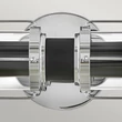 Aplica de perete de baie  Elstead metal, sticla, crom, negru, transparent, E27, IP44 - ELS-HK-MASTHEAD2-PCBK