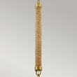Pendul Elstead metal, ceramic, franghie, alama, maro, alb, E27 - ELS-HK-NASH-P-HB