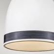 Pendul Elstead metal, ceramic, franghie, alama, maro, alb, E27 - ELS-HK-NASH-P-HB