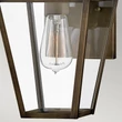Aplica de perete exterioara Elstead metal, sticla, bronz, transparent, E14, IP44 - ELS-HK-PALMA-S-BU