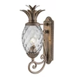  Aplica de perete exterioara Elstead metal, sticla, bronz, E27, IP44 - ELS-HK-PLANTATION-M-BU
