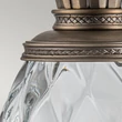  Aplica de perete exterioara Elstead metal, sticla, bronz, E27, IP44 - ELS-HK-PLANTATION-M-BU