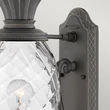  Aplica de perete exterioara Elstead metal, sticla, negru, E27, IP44 - ELS-HK-PLANTATION-M-MB