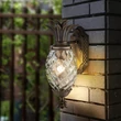 Aplica de perete exterioara Elstead metal, sticla, bronz, E27, IP44 - ELS-HK-PLANTATION-S-BU