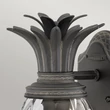  Aplica de perete exterioara Elstead metal, sticla, negru, E27, IP44 - ELS-HK-PLANTATION-S-MB