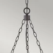 Candelabru Elstead metal, lemn, sticla, ruginiu, transparent, E14 - ELS-HK-SAWYER6-SQ