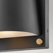 Aplica de perete exterioara Elstead metal, negru, GU10, IP44 - ELS-HK-SCOUT-BK