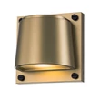 Aplica de perete exterioara Elstead metal, alama, GU10, 10W, 3000K, 560 Lm, IP44 - ELS-HK-SCOUT-PHB