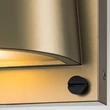 Aplica de perete exterioara Elstead metal, alama, GU10, 10W, 3000K, 560 Lm, IP44 - ELS-HK-SCOUT-PHB